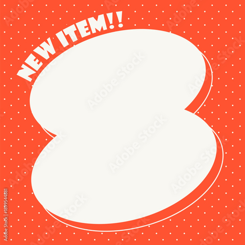 ひょうたん型フレーム　オレンジ