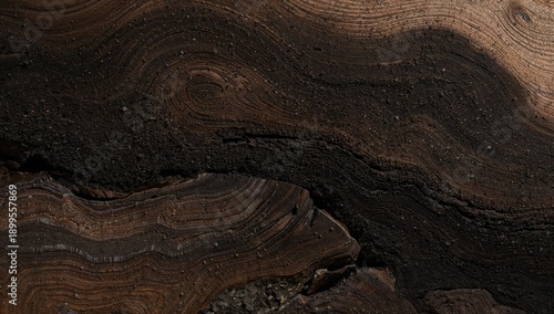 Wallpaper Mural Wood Texture With Swirls and Patterns Showing Natural Finishes and Colors in a Close-Up View Torontodigital.ca