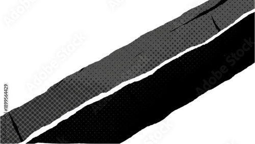 A close-up illustration of a textured black and white surface from a diagonal viewpoint