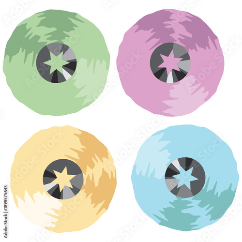 pastry bag bottom view, piping bag bottom.