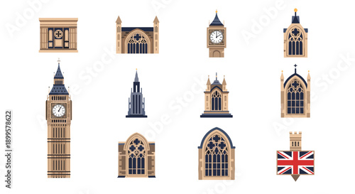 Iconic london architectural styles featuring gothic and renaissance elements
