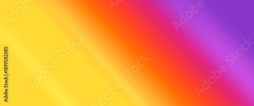 Sunset diagonal lines gradient background. Warm gradation simple blend rainbow texture. Orange purple, yellow sun backdrop. Vector vibrant bg perfect for autumn designs and seasonal project.