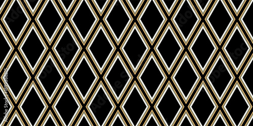 Seamless abstract geometric pattern. Vector Illustration