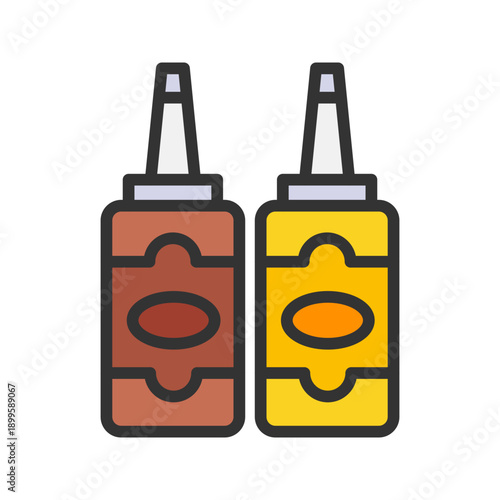 Sauce Bottles Icon
