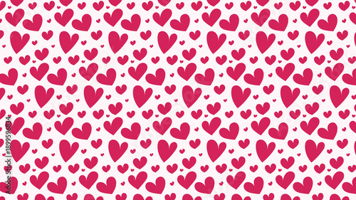 Simple glossy red heart graphic with smooth white gradient suggesting love and affection isolated on white