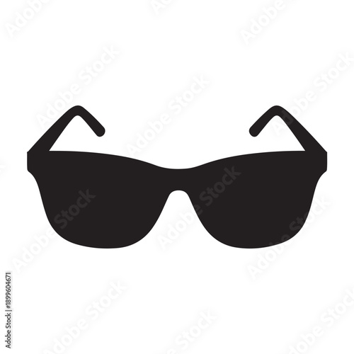 sunglass frame vector on white background