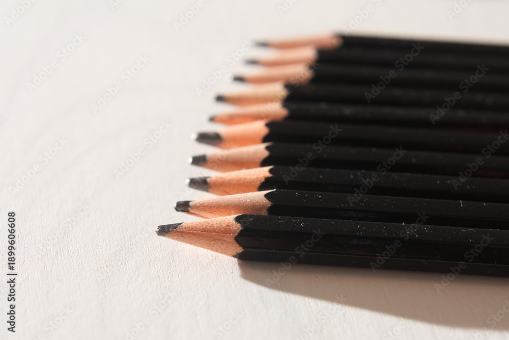 Fototapeta premium close up of pencils