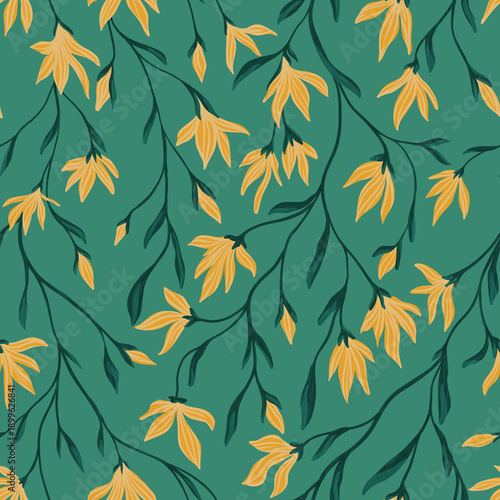 Seamless Alloy Digital Textiles Flower Designs Allover Designs Floral & Geometric Patterns Textures, Illustrations Motifs & Abstracts