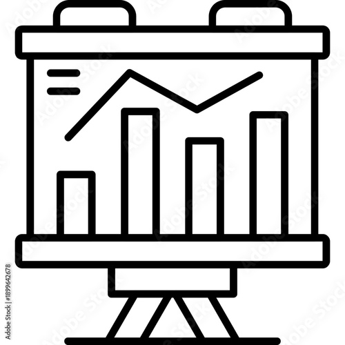 Business Plan Icon Vector Element