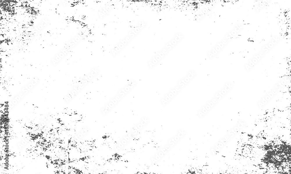 Fototapeta premium Monochrome grain texture overlay distressed grunge backdrop illustration, Dirty grain texture background black and white grunge vector design