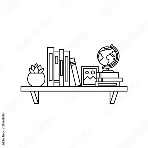 "Wooden Shelf for Home, Office, and Storage – Modern, Durable, and Stylish Organizer"