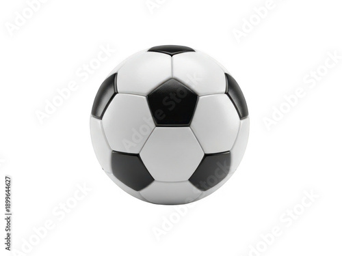 Wallpaper Mural Classic black and white soccer ball isolated on transparent background Torontodigital.ca
