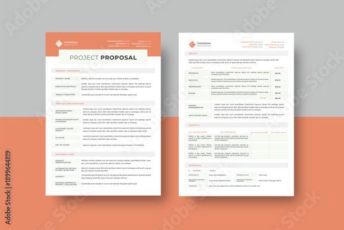 Creative Business & Project Proposal Layout