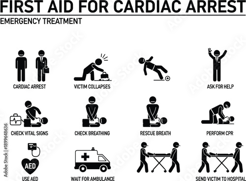 Running person icons set, man sprinting in street, emergency exit, pedestrian safety, warehouse hazards, shopping cart, accident risk, road danger, cad drawing flat vector illustration