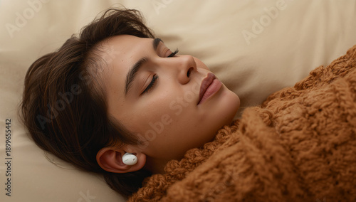 20代のラテン系ノンバイナリーが心地よい音に身を委ねる、柔らかな編集風