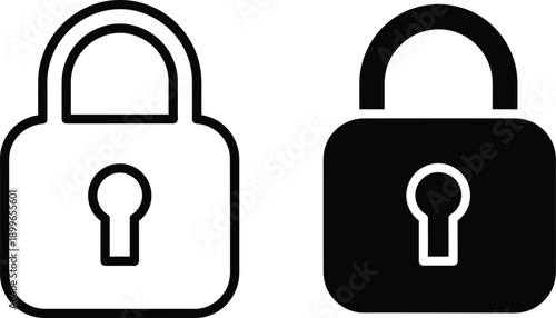Lock and Security Icon Set