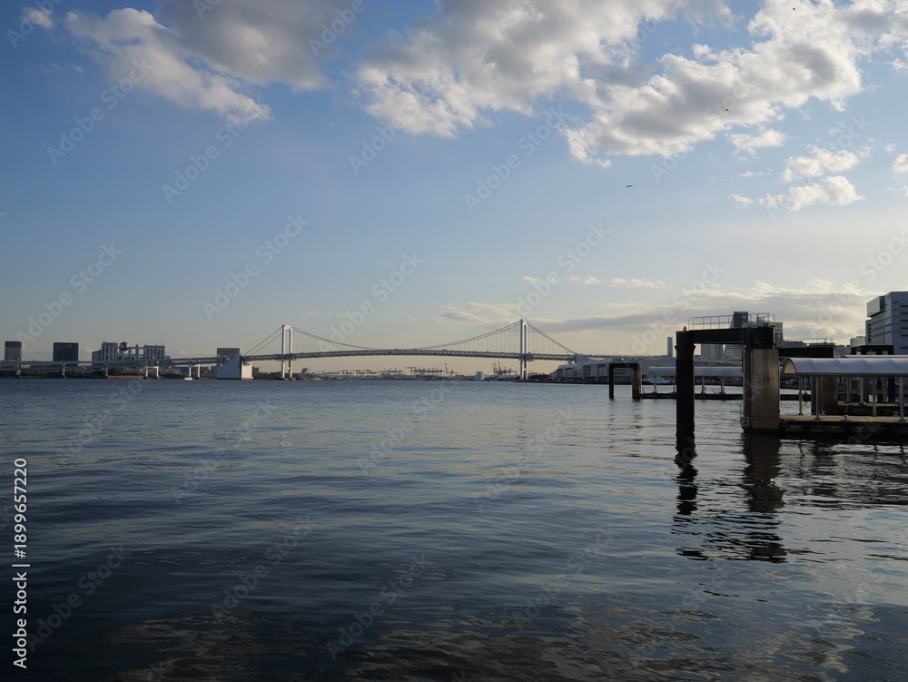 Obraz premium レインボーブリッジとお台場