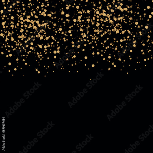 Bright Color stars confetti background. Splash effect banner. Vector abstract illustration with blurred drops of rain for wallpaper, wrapping paper, backdrop, poster, decorative designs.