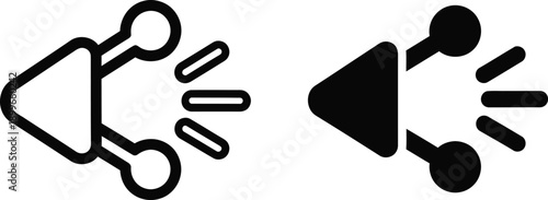 Speaker and Microphone Icons