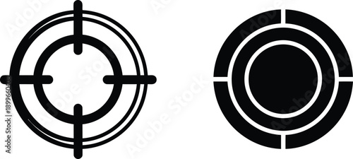 Target Crosshair Aim Symbols
