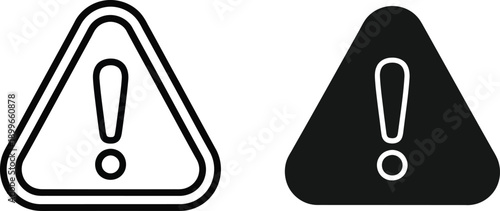 Warning Signs with Exclamation Mark