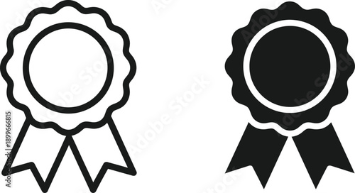 Award Ribbon Badges