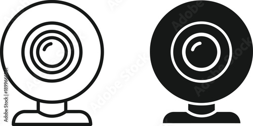 Webcam Icon Set