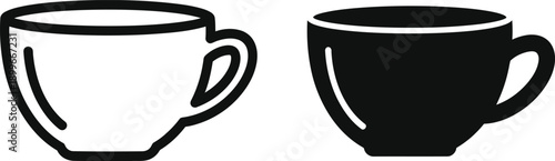 Black and White Mugs