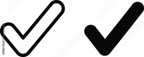 Checkmark Symbols for Confirmation and Approval