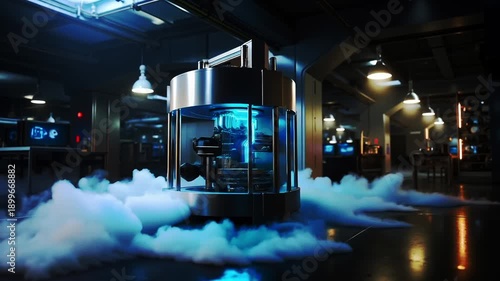 Wallpaper Mural A machine that is sitting in the middle of a room Torontodigital.ca