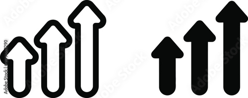 Growth and Progress Arrows