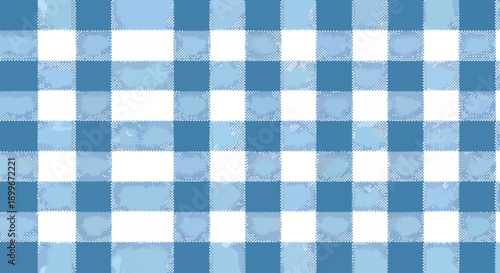 Muted Color Pastel Plaid for Calm Vibes