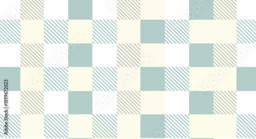 Soft Colorful Plaid for Elegant Layouts