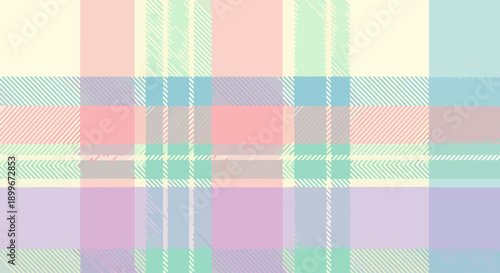 Dreamy Pastel Checkered Pattern Aesthetic