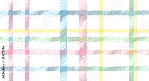 Elegant small-scale gingham check design
