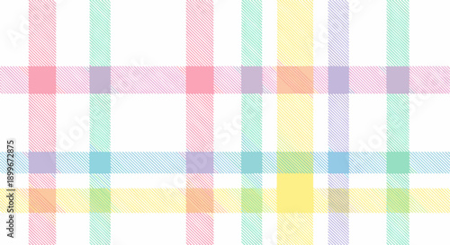 Casual everyday gingham plaid fabric style