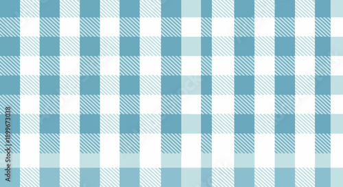 Airy gingham cotton for warm weather wear
