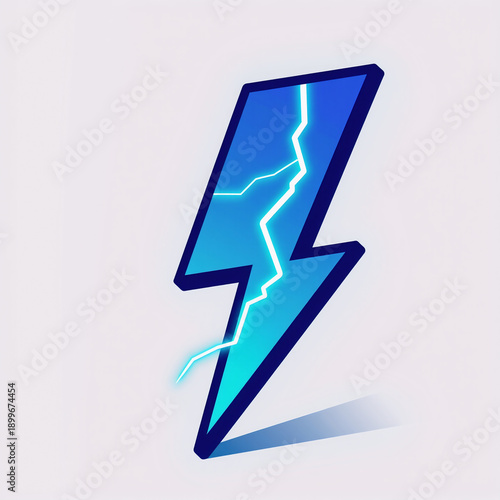 Dynamic visual effects: Electric blue lightning bolt overlay on white background Free Download Dynamic visual effects: Electric blue lightning bolt overlay on white background - GFXLoad