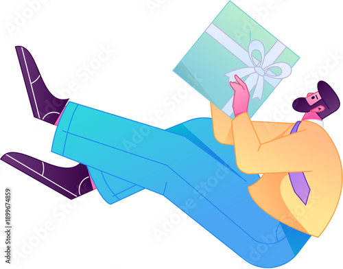 Professional sketch illustration of a figure holding a gold coin, depicting its body movements.
