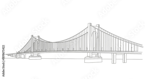 a-city-bridge-outline-line-art