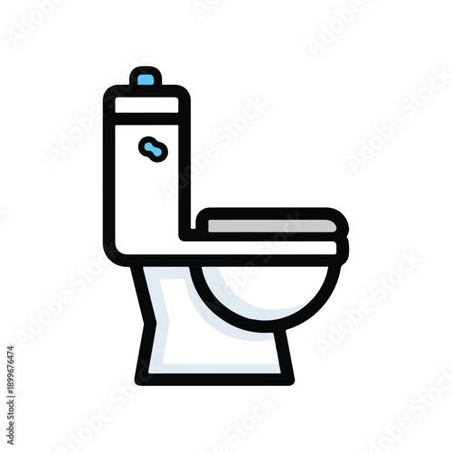 Toilet Seat and Tank