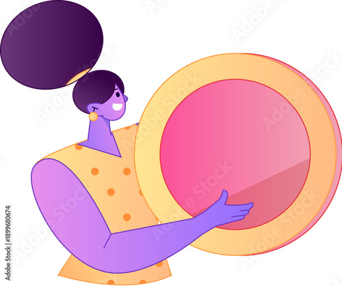 Professional sketch illustration of a figure holding a gold coin, depicting its body movements.
