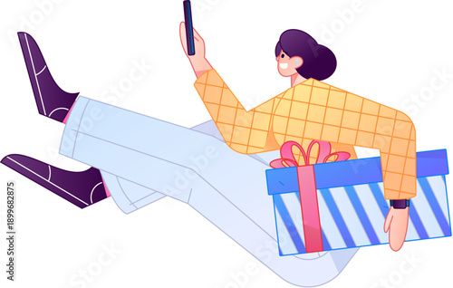 Professional sketch illustration of a figure holding a gold coin, depicting its body movements.
