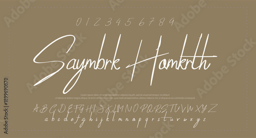 Retro-style signature font with a classic vibe — perfect for nostalgic brands, vintage posters, old-school logos, and timeless design projects. 