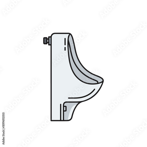 Toilet Bowl Icon Side View