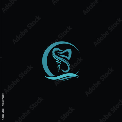 Dental Clinic Logo A Modern and Professional Design.