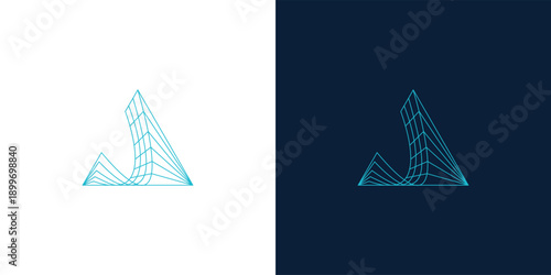 Mountain logo design