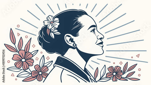 Vibrant Illustration Honoring Women’s Day Diversity and Empowerment