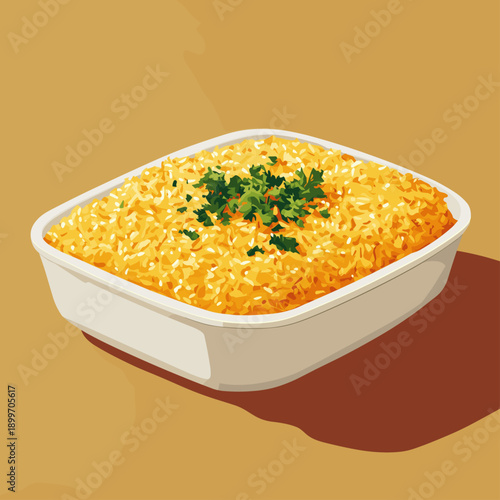 Creamy Cheesy Rice Casserole Dish