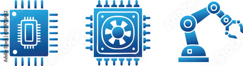 Microchip Processor Robotics Engineering Technology